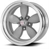 AMERICAN RACING CLASSIC 200S TWO-PIECE MAG GRAY CENTER POLISHED BARREL 17 x 9.5 5x4.5 32 6.51 - image 2
