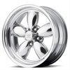 AMERICAN RACING CLASSIC 200S TWO-PIECE POLISHED 17 x 7 5x4.5 0 4.00 - image 2