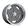 VN470566532 VN470 SALT FLAT Wheel [Size: 15"x6"] Mag Gray Center Polished Barrel Finish - image 1