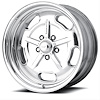VN471 SALT FLAT Wheel, Size: 17x7", Bolt Pattern: 5x4.5" [Polished] 00 mm Offset