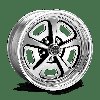 AMERICAN RACING AR500 TWO-PIECE POLISHED 15 x 8 5x4.5 6 4.74 - image 2