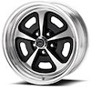 AMERICAN RACING AR500 TWO-PIECE POLISHED 17 x 9.5 5x4.5 6 5.49 - image 1
