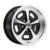 VN501 Wheel Size: 17 x 7" Bolt Pattern: 5 x 4.50" [Gloss Black/Machined]