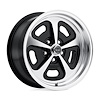AMERICAN RACING VN501 GLOSS BLACK MACHINED 17 x 9 5x4.5 0 5.00