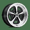 AMERICAN RACING VN501 GLOSS BLACK MACHINED 17 x 9 5x4.5 0 5.00 - image 2