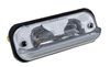 1378 License Plate Lamp Silver Housing 12V ECE Approved - image 2