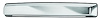 1610 License Plate Lamp Silver Housing ECE Approved - image 1