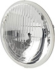 5-3/4" Round Vision Plus Halogen Conversion Headlamp Includes 1 Lamp and Dust Boot Bulb NOT Included ECE Approved - image 1