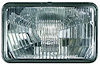 4" x 6" Rectangular Vision Plus Halogen Conversion Headlamp Includes 1 Lamp and Dust Boot Bulb NOT Included ECE Approved