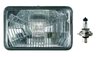 4" x 6" Rectangular Vision Plus Halogen Conversion Headlamp Includes 1 Lamp, Dust Boot and Bulb ECE Approved - image 2