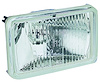 4" x 6" Rectangular Vision Plus Halogen Conversion Headlamp Includes 1 Lamp, Dust Boot and Bulb ECE Approved - image 1
