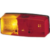 3184 Stop/Turn/Tail Lamp RH Passenger Side Rectangle Red/Amber Lens Bulb Not Incl. ECE Approved - image 1