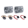 7" x 6" Rectangle Vision Plus Halogen Conversion SAE/DOT Headlamp Kit
