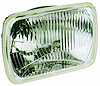 7" x 6" Halogen Conversion Headlamp Kit Includes 2 Lamps, Bulbs and Dust Boots ECE Approved - image 1