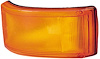 5604 Wraparound Turn Lamp Rectangle Amber Lens Front Bulbs Not Incl. SAE Approved - image 1
