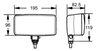 550 Rectangle Fog Light Kit Includes 2 Halogen Fog Lights - image 3
