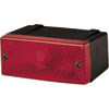 6609 Rear Fog Lamp Rectangle Red Lens ECE Approved - image 1