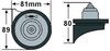 HORN TE16 12V 400HZ LTONE W/O BKT - image 2