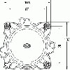 90mm DE Series Halogen Headlamp Module High Beam - image 4