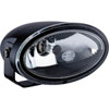 FF 50 Fog Lamp Oval Clear Lens Black Housing Upright And Pendant Mounting Incl. Lamp/12V 55W Bulb/Mounting Hardware - image 1