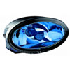 HELLA FF 50 Series Halogen Driving Lamp Kit; Oval; Blue Lens; Black Housing; Upright And Pendant Mou - image 1