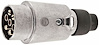 PLUG 7-POLE 12V METAL HOU - image 1