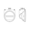 HEADLAMP INSERT GR - image 2