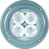 3227 CargoLED Interior Lamp Round Clear Lens Silver Housing 6 W White Multivolt 9-33V DC Bulk Packaging - image 1