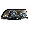 Halogen Headlamp Assembly OE Replacement LH Driver Side Titanium - image 1