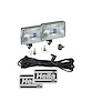450 Driving Lamp Kit; Rectangle; Clear Lens; Upright And Pendant Mounting; Incl. 2 Lamps/12V 55W Bul - image 1