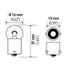 BULB 89 12V 8W 6CP BA15S G6 - image 2