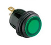 SWITCH LED GRN 12V DC - image 1