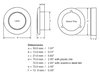 9805 LED Slimline Interior Lamp Red Lens - image 3