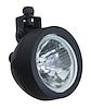 Mega Beam Halogen Work Lamp Round Clear Lens Black Housing Long Range 12V 55W w/Hollow Stud - image 1