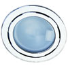 8516 Interior Lamp Round White Lens w/Chrome Rim 12V - image 1