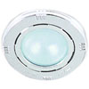 8516 Interior Lamp Round White Lens w/White Rim 24V - image 1