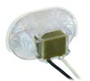 8560 LED Step/Courtesy Lamp White Lens w/Chrome Cap - image 2