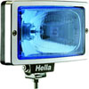 HELLA Jumbo 220 Series Driving Lamp; Rectangle; Blue Lens; Black Housing; Upright Pendant Mounting; - image 1
