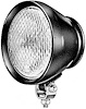 Gladiator Rubber Halogen Work Lamp Round Glass Lens Black Housing Close Range 24V 70W