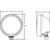 WORKLIGHT RBBR 4.75 12V H3 CR STD DISP - image 1