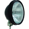 Rubber 6 in. Halogen Work Lamp Round Glass Lens Black Housing Close Range 12V 55W - image 1