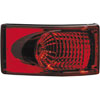 8805 Brilliant Wraparound Stop Lamp Rectangle Red Lens 12V SAE Approved - image 1