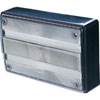 2400 Designline Reverse Lamp Rectangle Clear Lens 12V SAE Approved - image 1