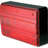 2400 Designline Stop/Turn Lamp Rectangle Red Lens 12V SAE Approved - image 1