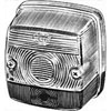 3014 Turn/Tail Lamp Square Amber And Red Lens 12V ECE Approved - image 1