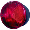 4169 Stop/Tail Lamp Round Red Lens 12V w/Reflex Reflector SAE Approved Each - image 1