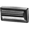 4192 Interior Lamp Rectangle Clear Lens Black Housing 12V Each - image 1