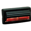 4192 Interior Lamp Rectangle Red Lens Black Housing 12V Each - image 1