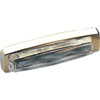 1365 Interior Lamp Rectangle Clear Lens Brass Housing 12V - image 1