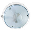 8513 Interior Lamp Round White Lens White Housing 12V Supercedes To PN# 62624 - image 1
